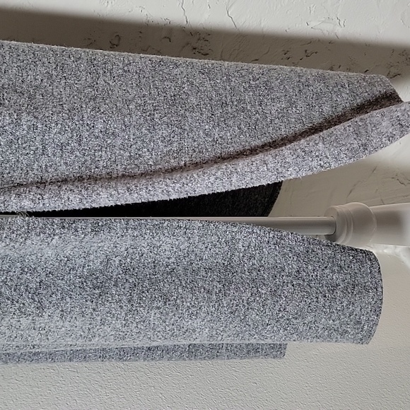 Love Ryan Cardigan Sweater Open Front Longline Duster Longsleeve Soft Gray M - Picture 6 of 10